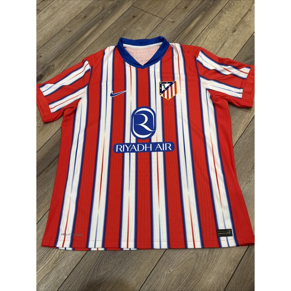 Men's XL Nike Atletico Madrid 2024-25 Authentic ADV Home Jersey FN8769-405